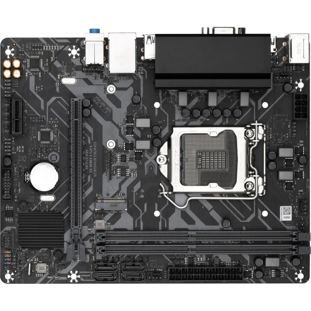 Материнская плата MaxSun Challenger B760M-F LGA 1700, Intel B760, mATX, Ret