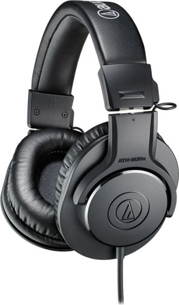 Наушники Audio-Technica ATH-M20X проводные наушники, черный